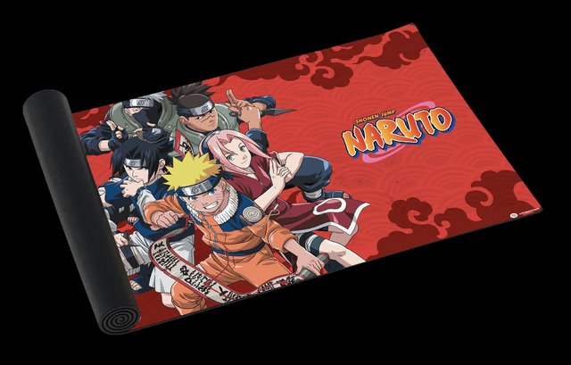 Level 42 Playmat - Naruto Konoha Team